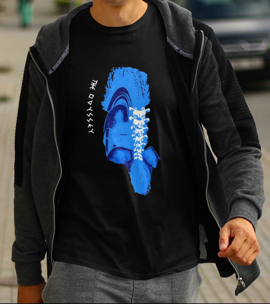 The Odyssey Greek Spartan Corinthian Helmet T-Shirt