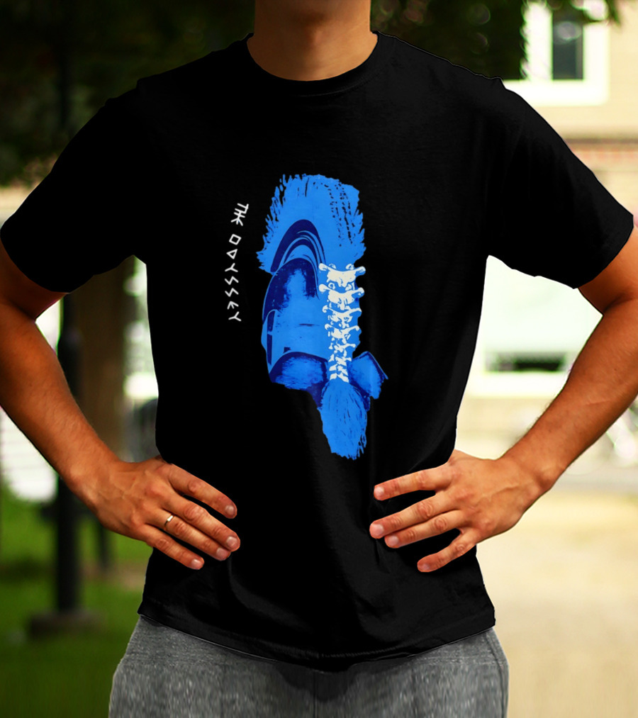 The Odyssey Greek Spartan Corinthian Helmet T-Shirt