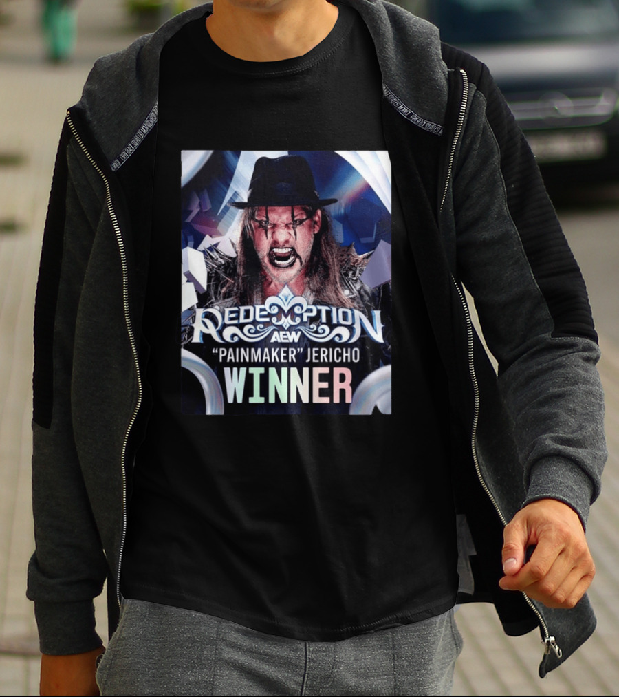 Redemption AEW "Painmaker" Jericho Winner 2026 T-Shirt