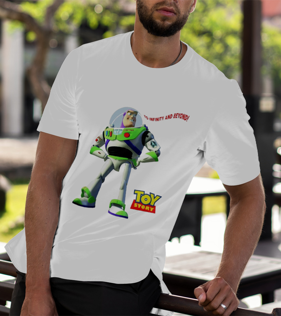 Buzz Lightyear To Infinity And Beyond Toy Story Pixar T-Shirt