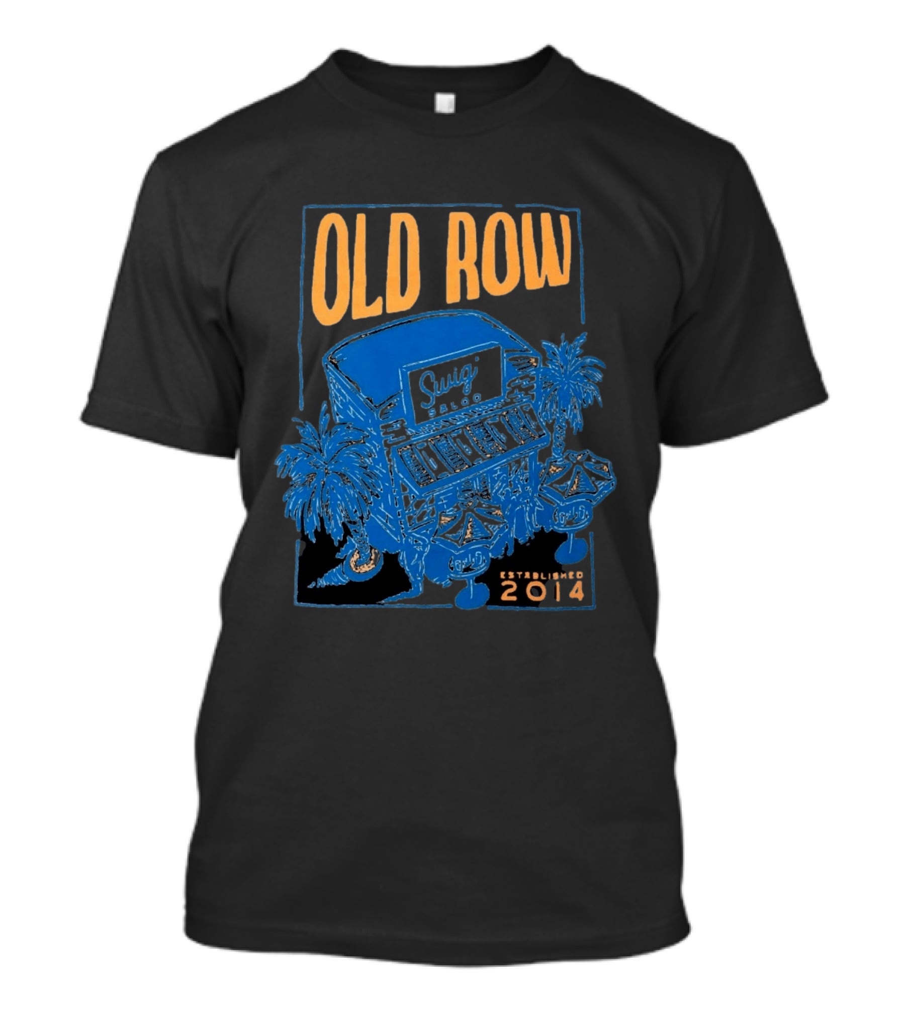 Old Row Swig Tiki Bar Est 2014 T-Shirt