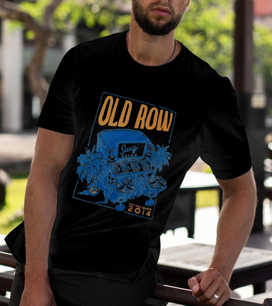 Old Row Swig Tiki Bar Est 2014 T-Shirt