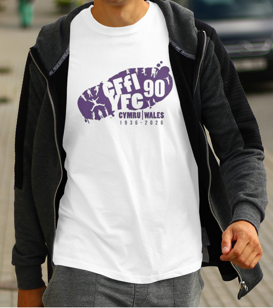 CFFI YFC 90th Anniversary Cymru Wales 1936 2026 T-Shirt