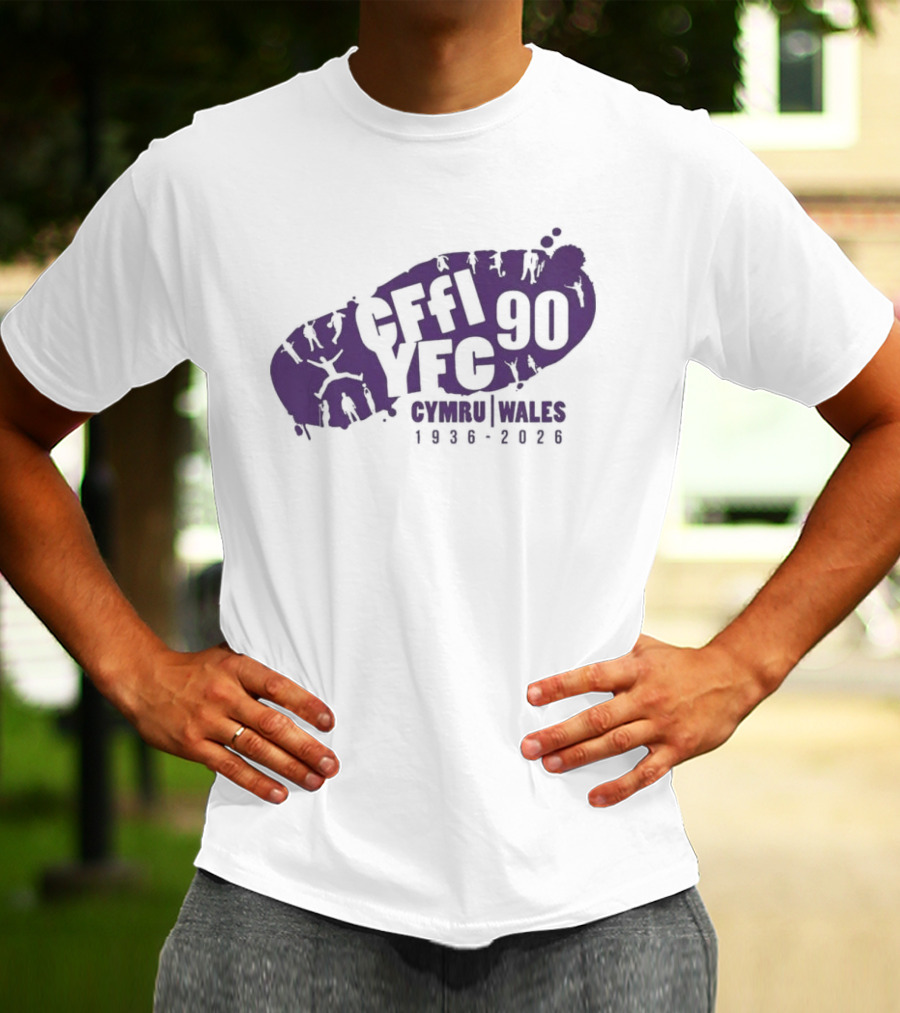 CFFI YFC 90th Anniversary Cymru Wales 1936 2026 T-Shirt