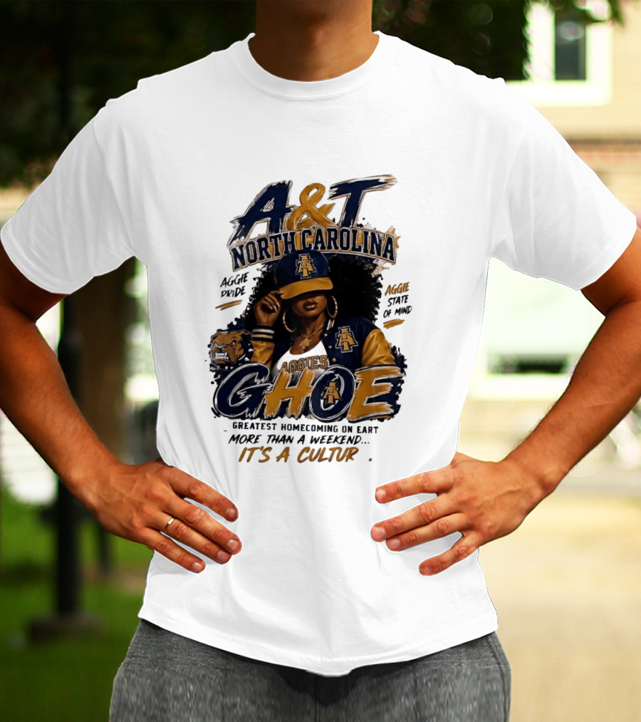 North Carolina A&T Aggie Pride GHOE Greatest Homecoming On Earth Culture T-Shirt
