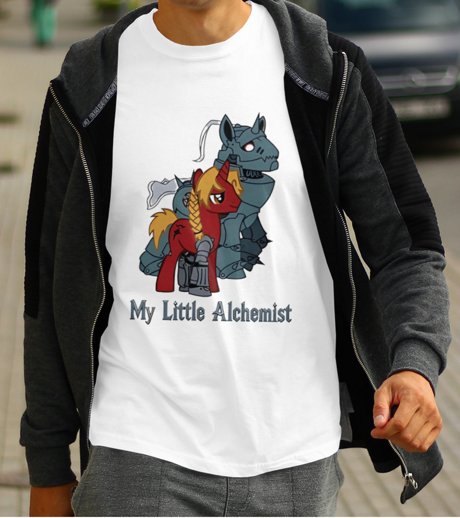 Fullmetal Alchemist My Little Pony Crossover My Little Alchemist T-Shirt