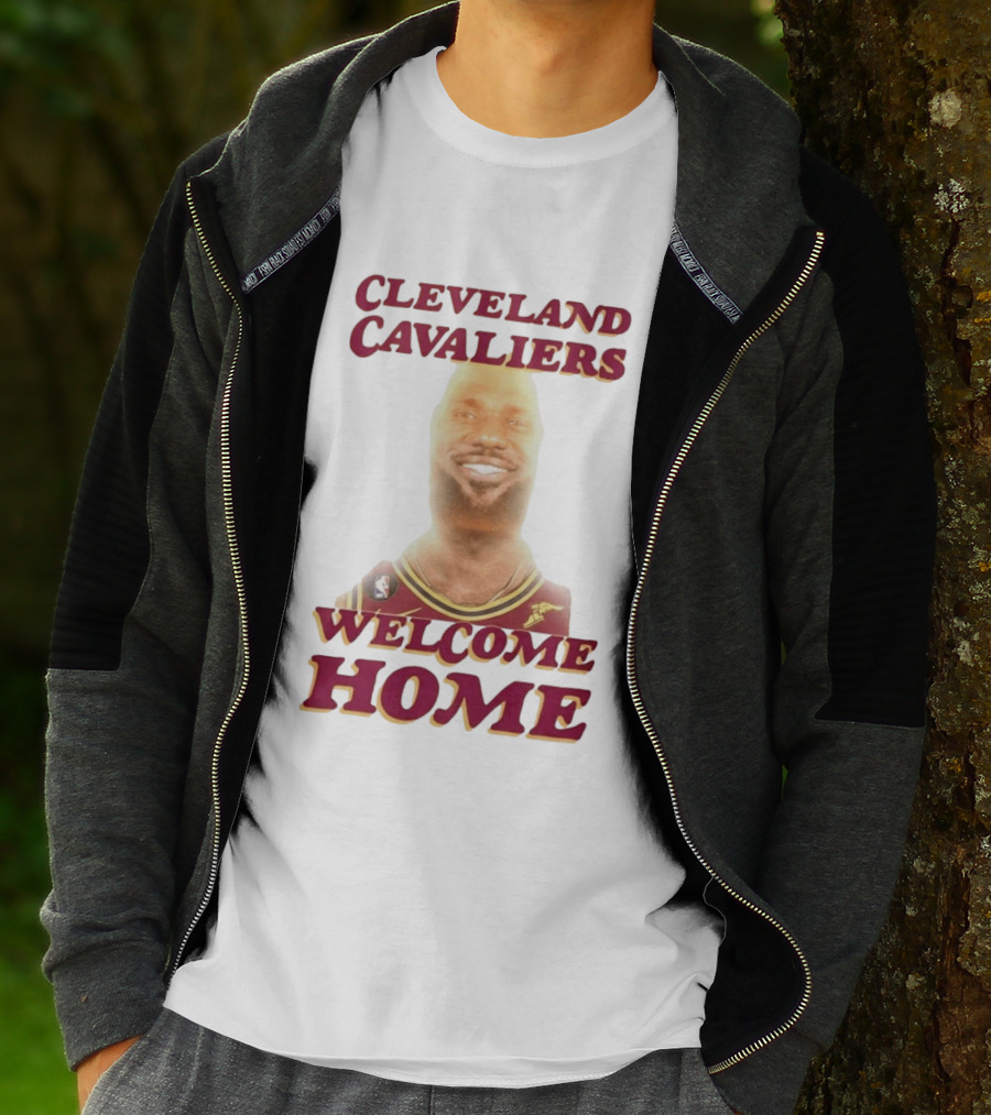 Cleveland Cavaliers Welcome Home LeBron James T-Shirt