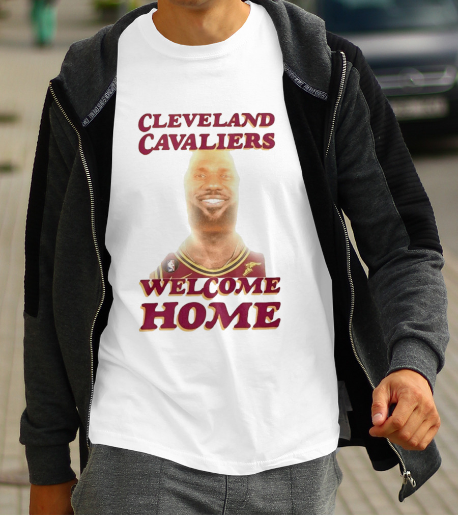 Cleveland Cavaliers Welcome Home LeBron James T-Shirt