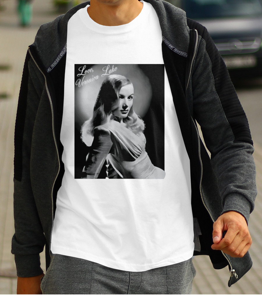 Veronica Lake Vintage Hollywood Glamour T-Shirt