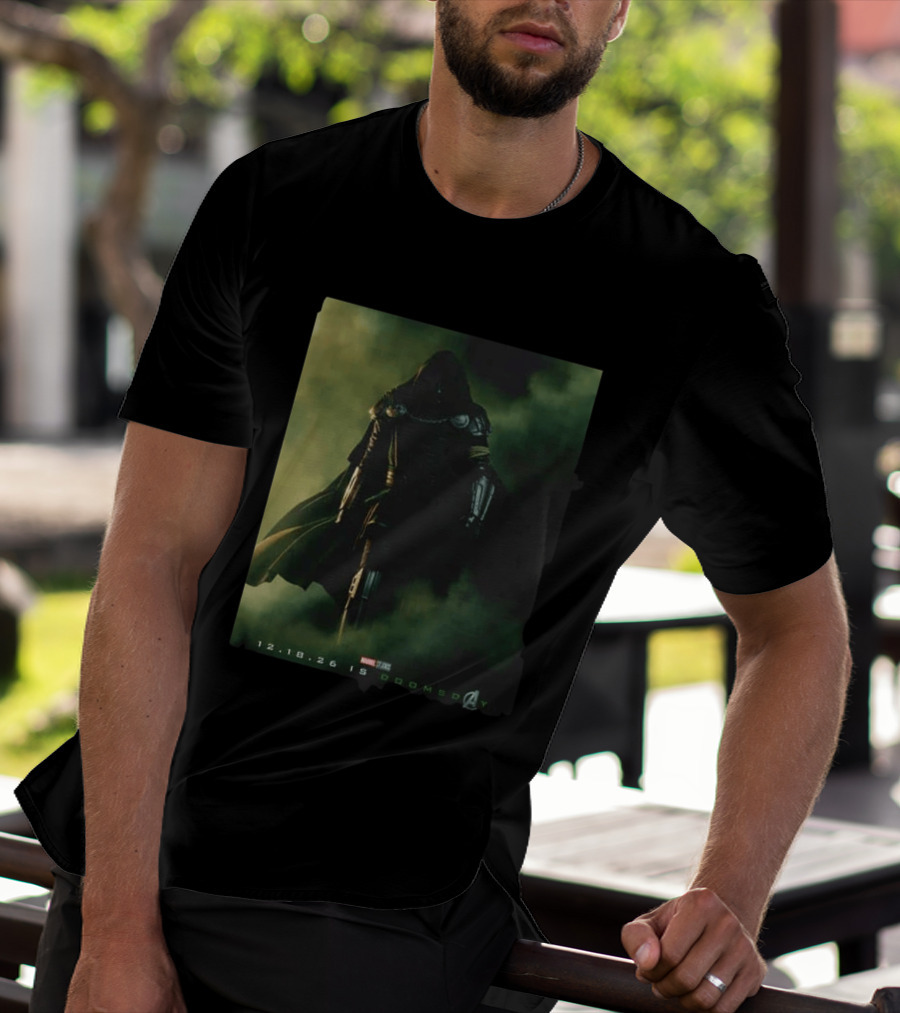Avengers Doomsday Marvel Studios Dr Doom In Theaters December 18 2026 T-Shirt