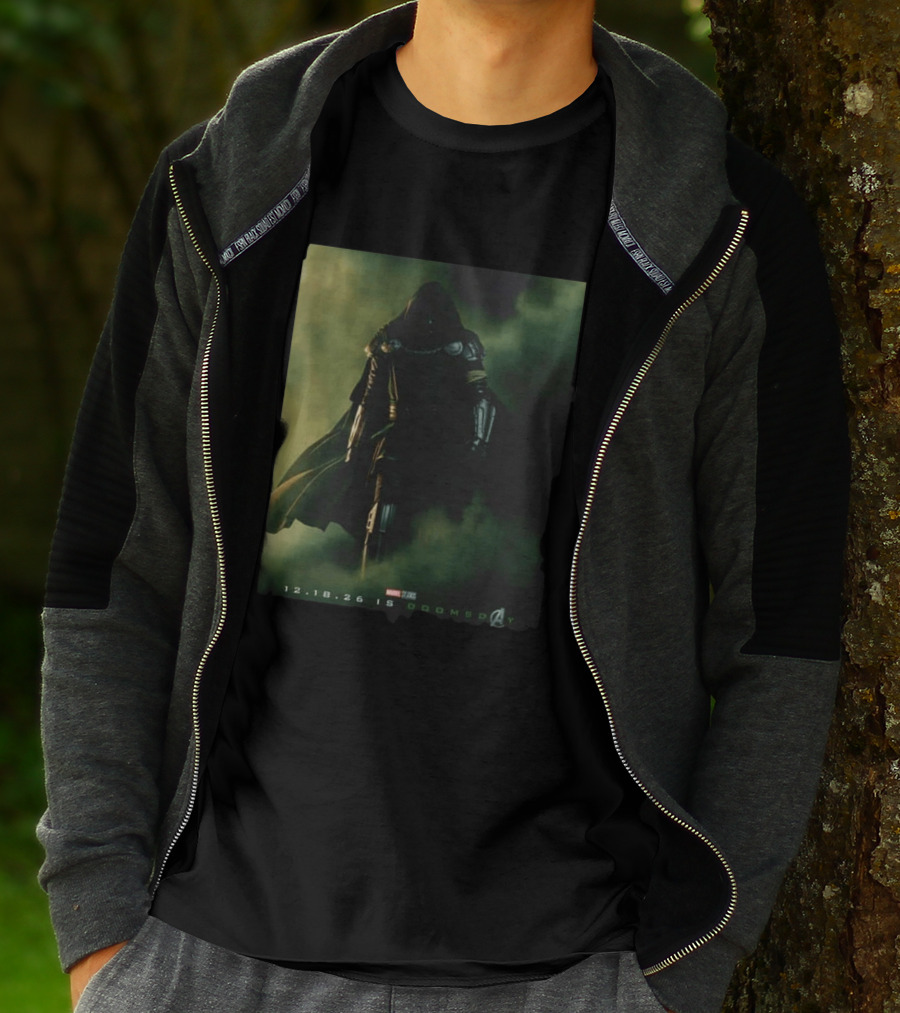 Avengers Doomsday Marvel Studios Dr Doom In Theaters December 18 2026 T-Shirt