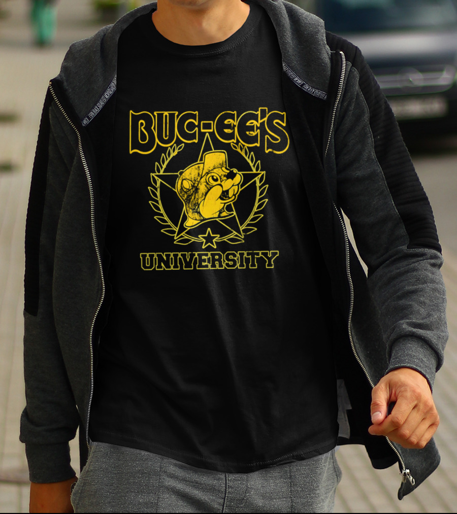 Buc Ee's University Beaver Star T-Shirt