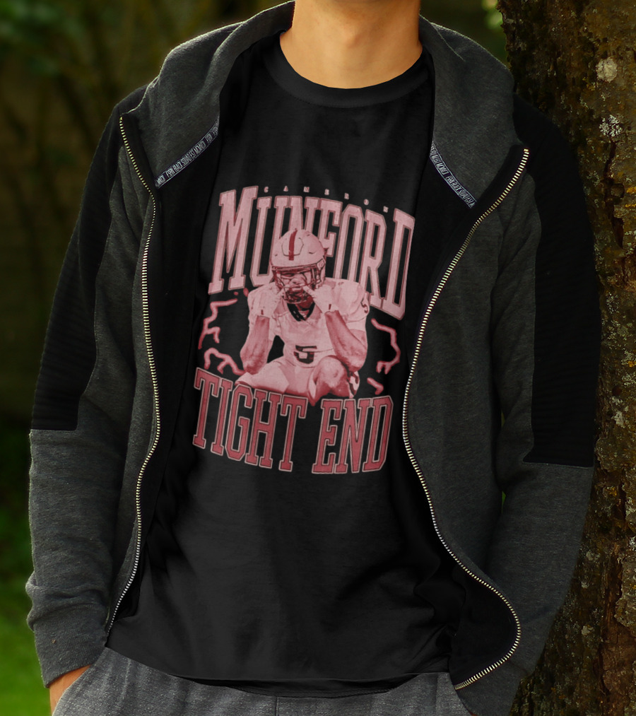 Cameron Munford Munford Tight End Football Player T-Shirt