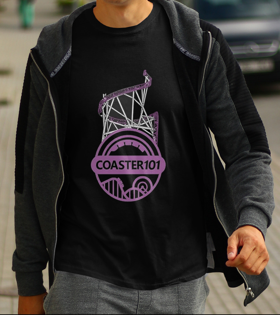 Coaster101 Project Purple 2027 Roller Collaboration T-Shirt