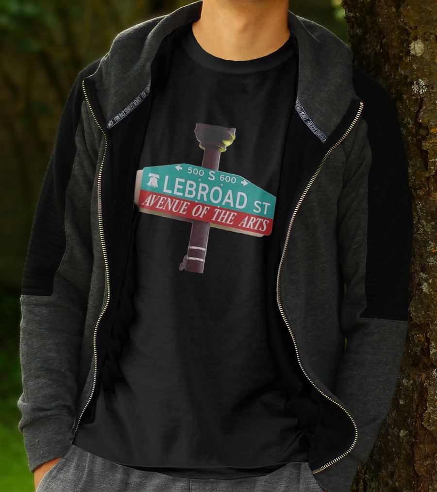 Lebron James Lebroad St Avenue Of The Arts Sixers 500 S 600 T-Shirt