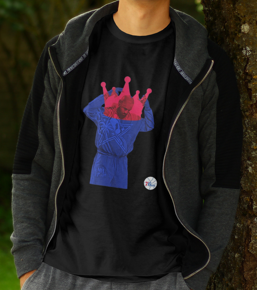 NBA All Star King LeBron James Philadelphia 76ers Season T-Shirt