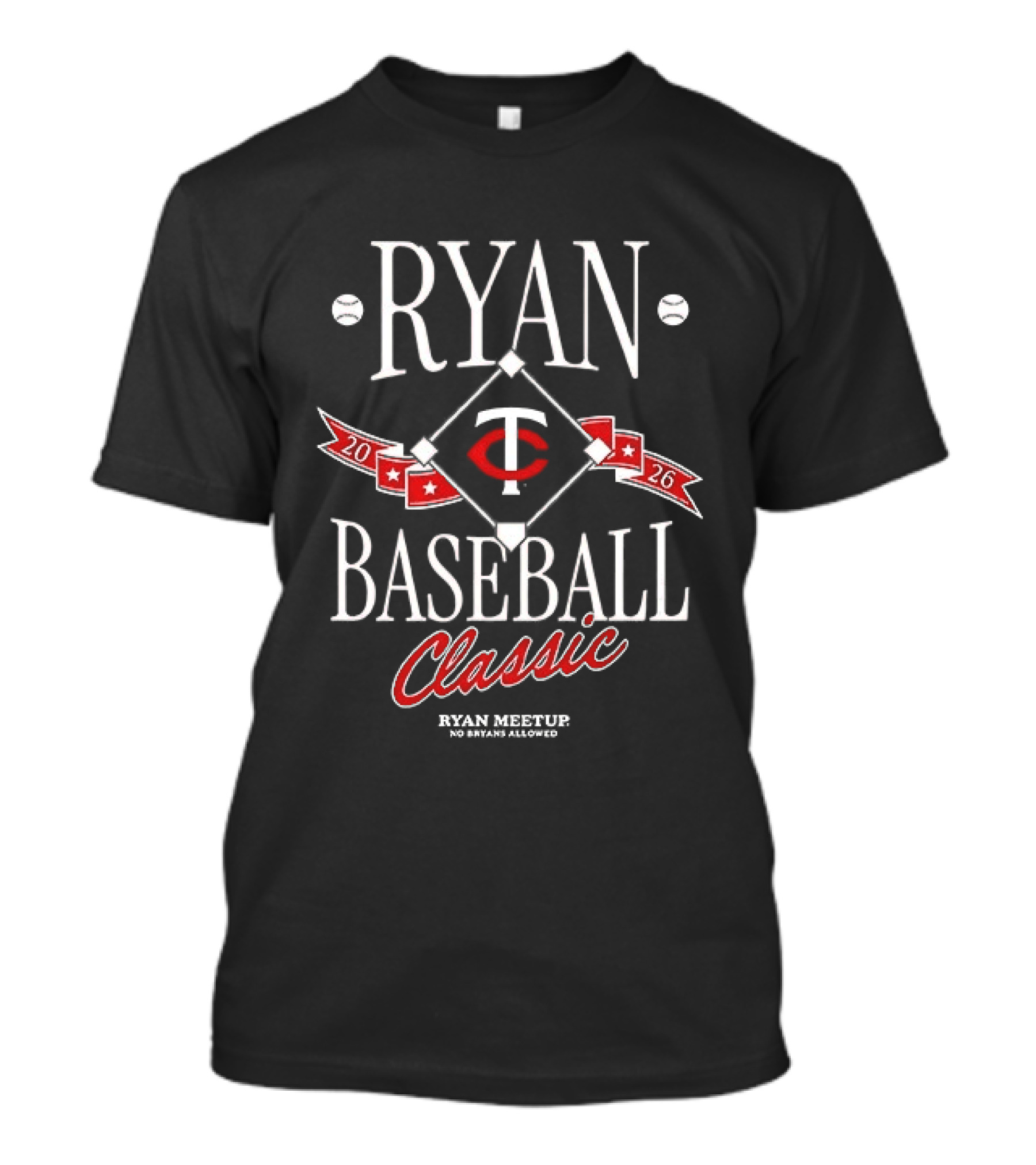 Minnesota Twins 2026 Ryan Baseball T-Shirt