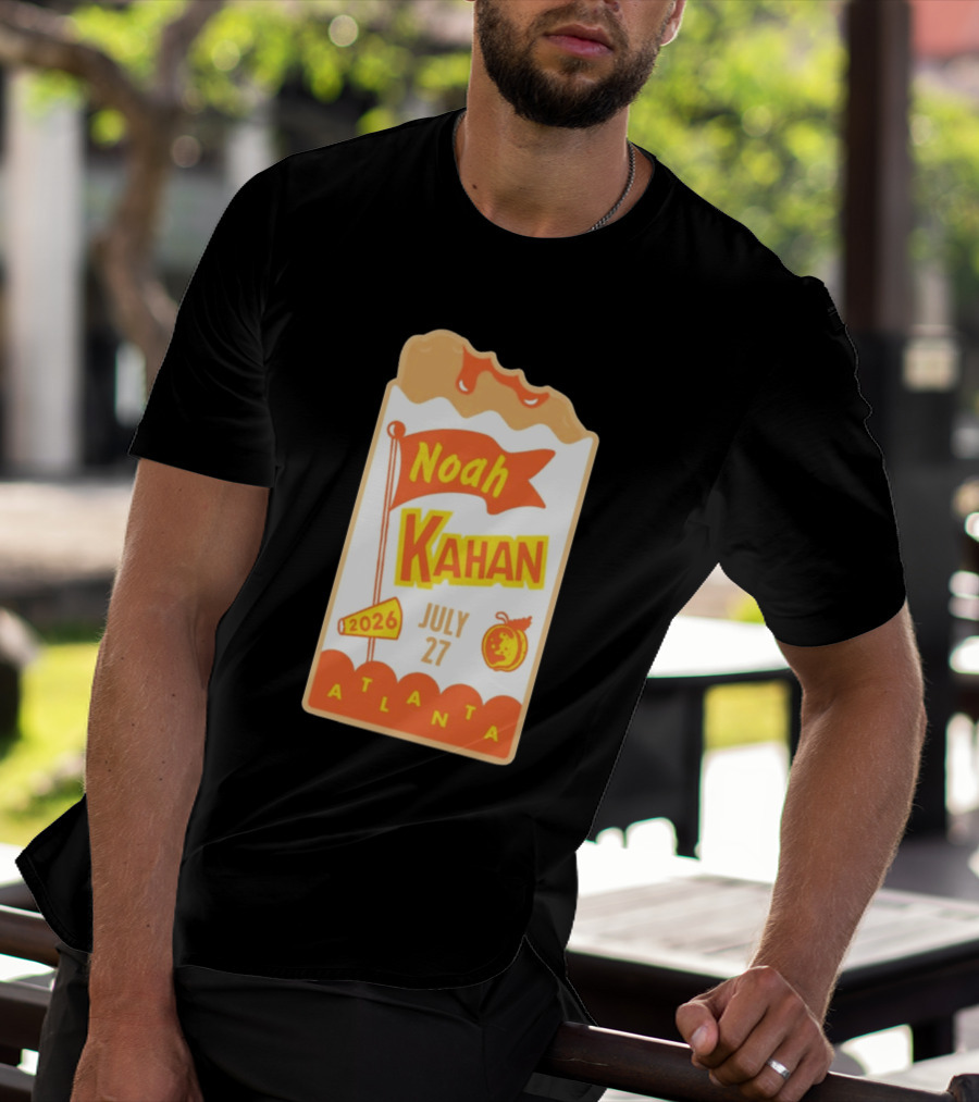Noah Kahan Atlanta July 27 2026 Event T-Shirt