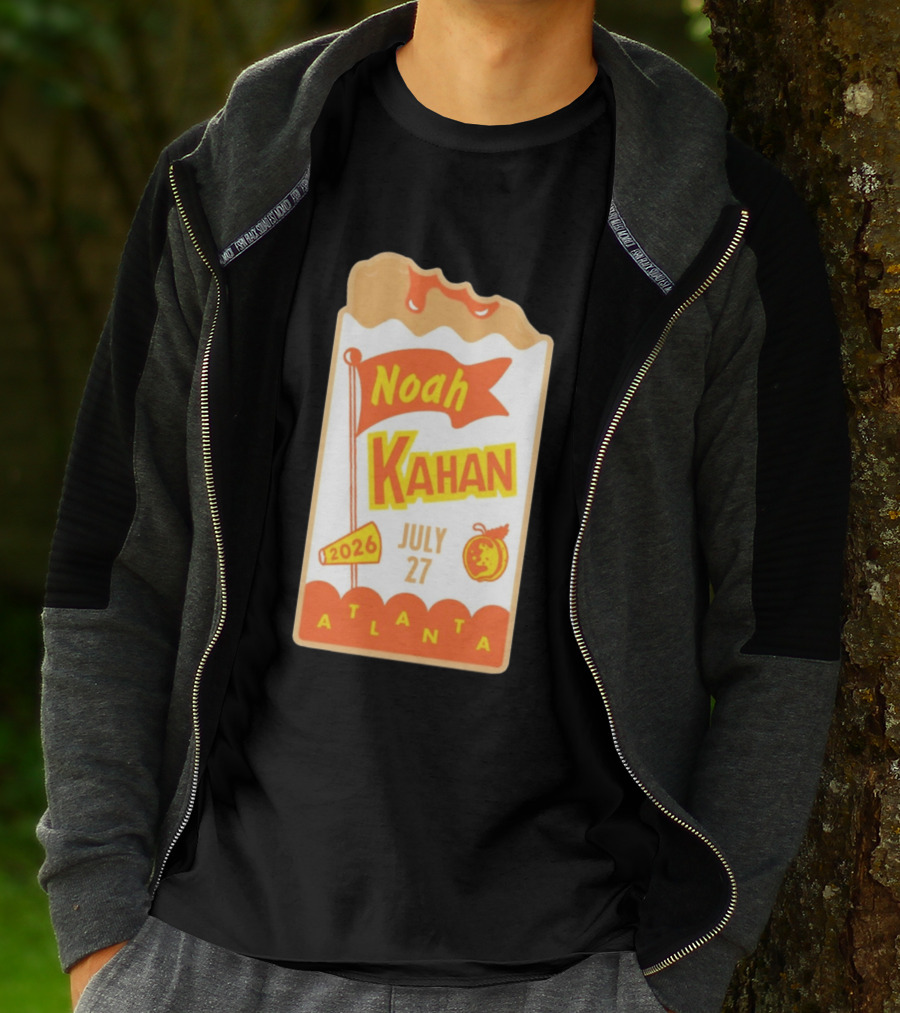 Noah Kahan Atlanta July 27 2026 Event T-Shirt