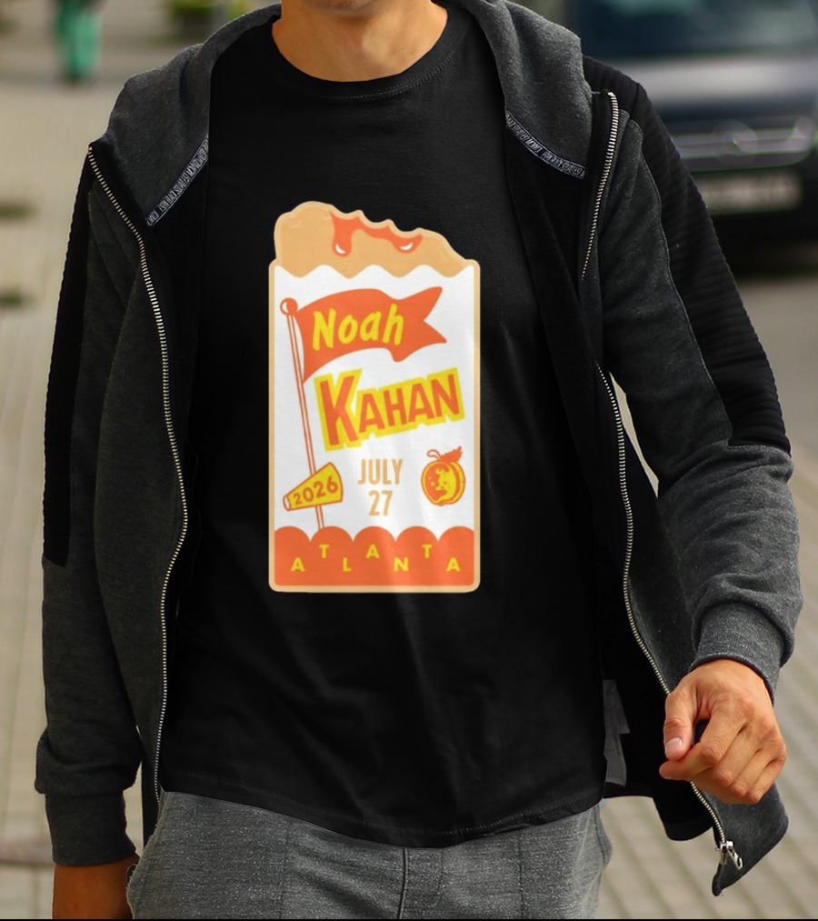 Noah Kahan Atlanta July 27 2026 Event T-Shirt