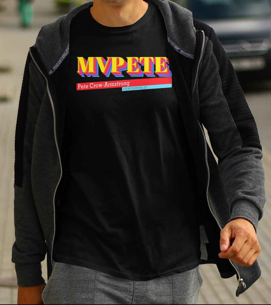Pete Crow Armstrong MVPete Chicago Cubs Baseball Centerfield T-Shirt