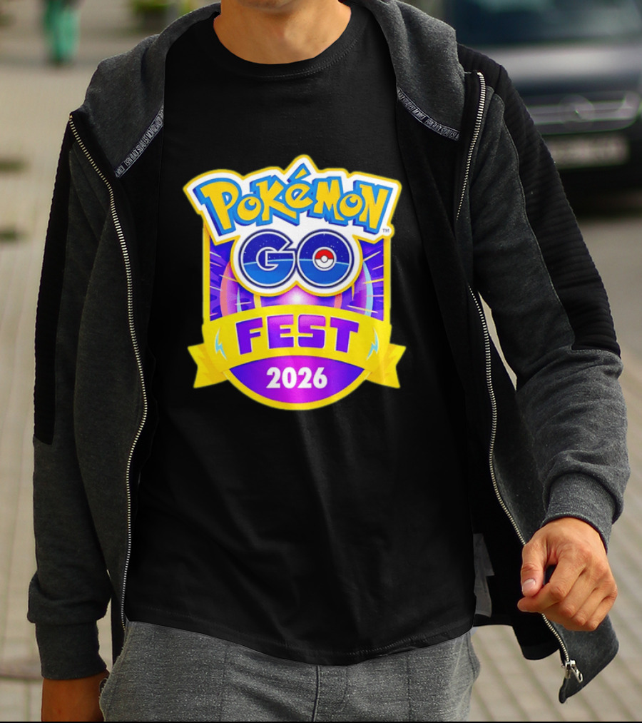 Pokemon GO Fest 2026 Event T-Shirt