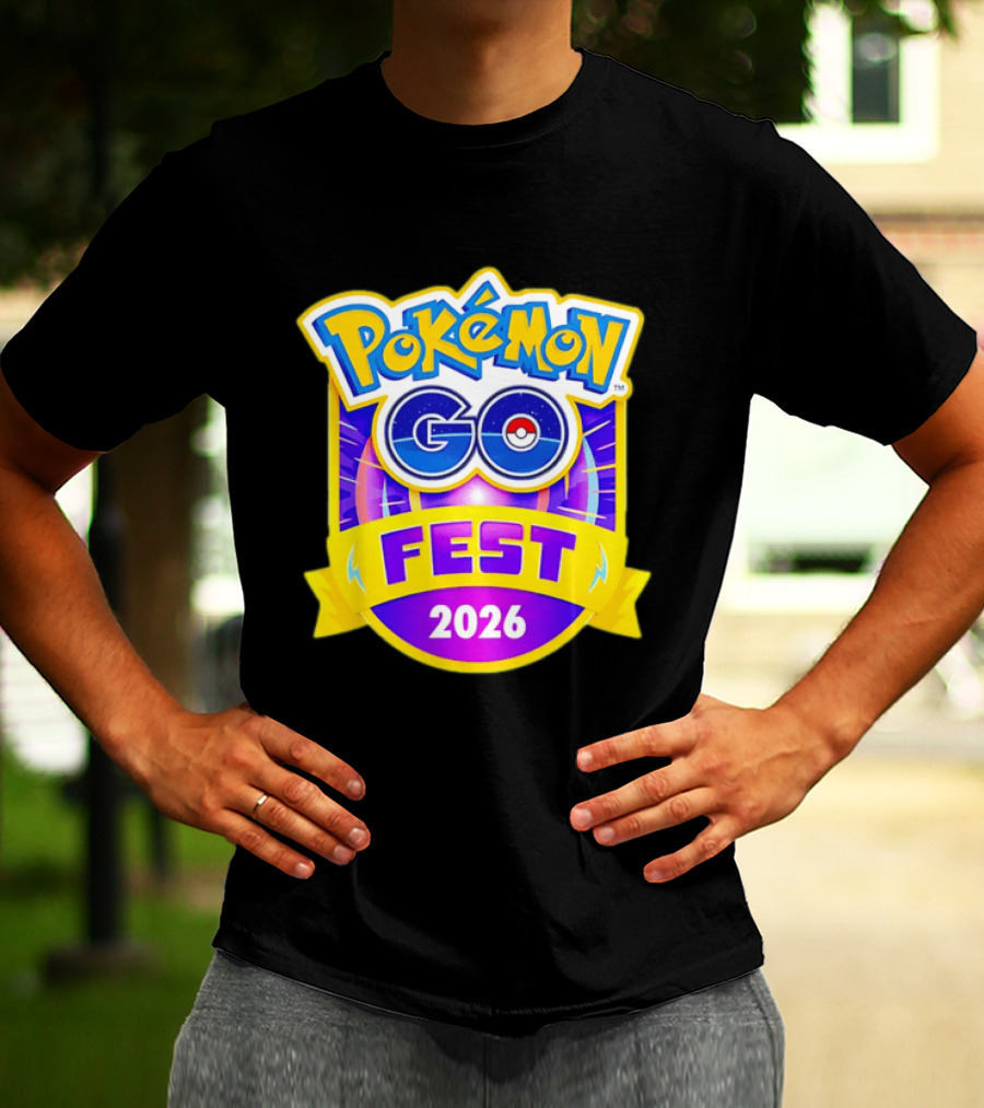 Pokemon GO Fest 2026 Event T-Shirt