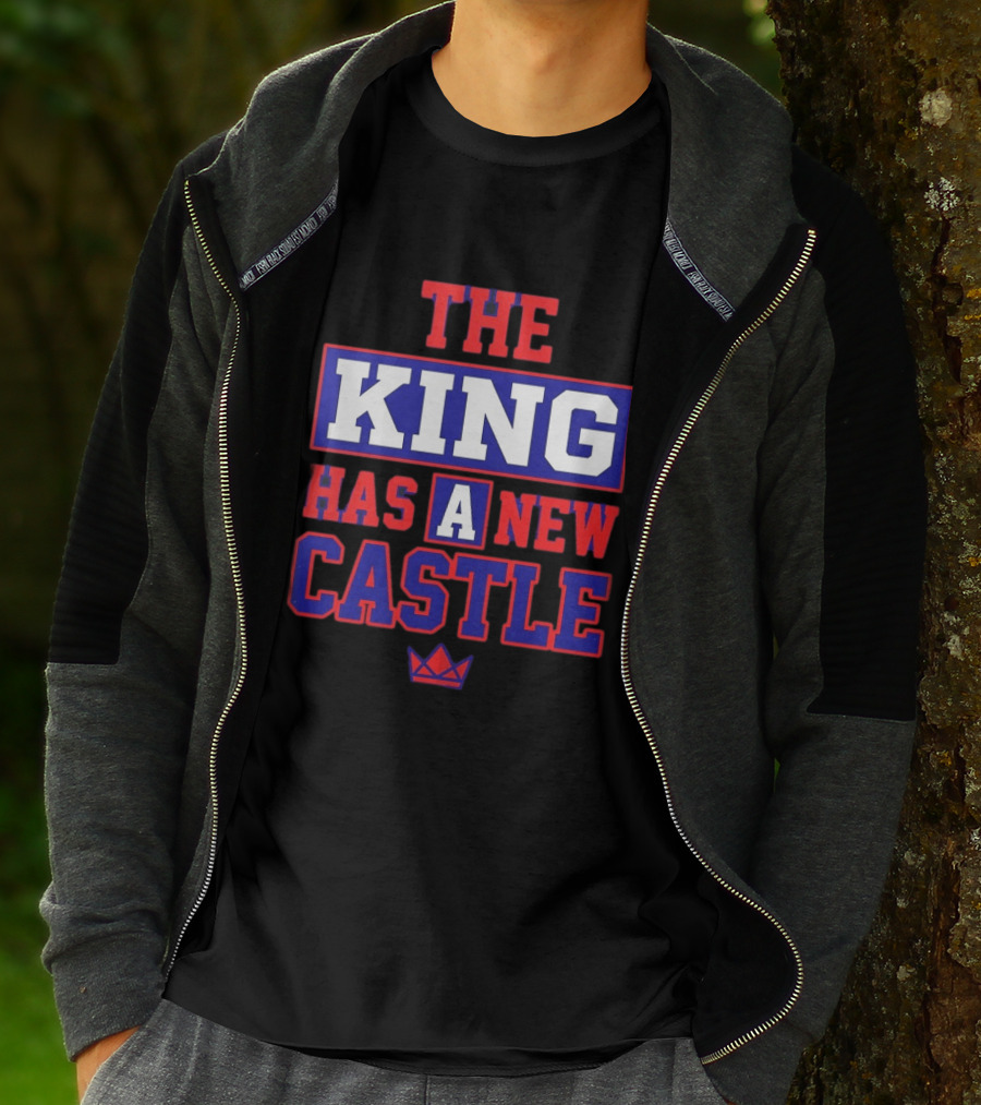 The King Has A New Castle LeBron James Philadelphia 76ers NBA 2026 T-Shirt