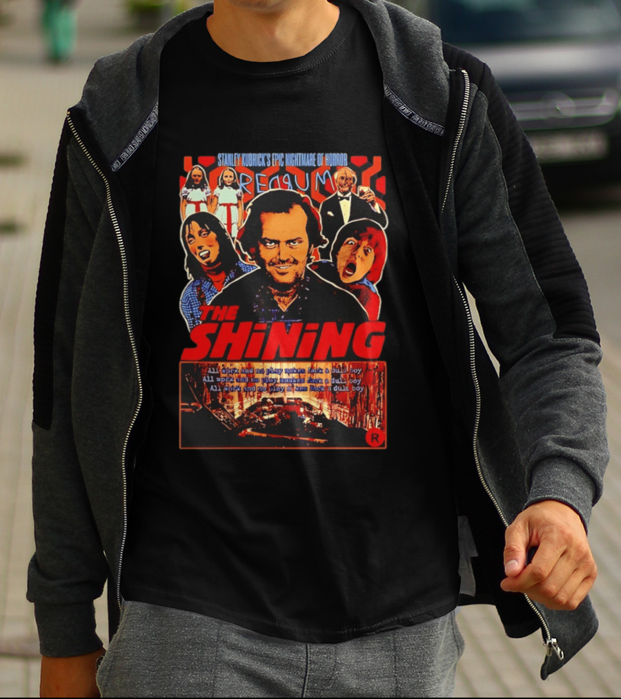 The Shining Stanley Kubrick Epic Nightmare Of Horror REDRUM T-Shirt