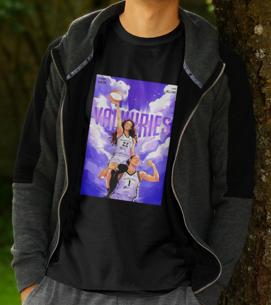 Veronica Burton Gabby Williams Golden State Valkyries Basketball Future T-Shirt