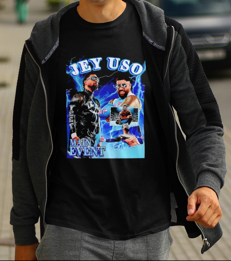 Jey Uso Main Event Yeet Energy Wrestling Highlights T-Shirt