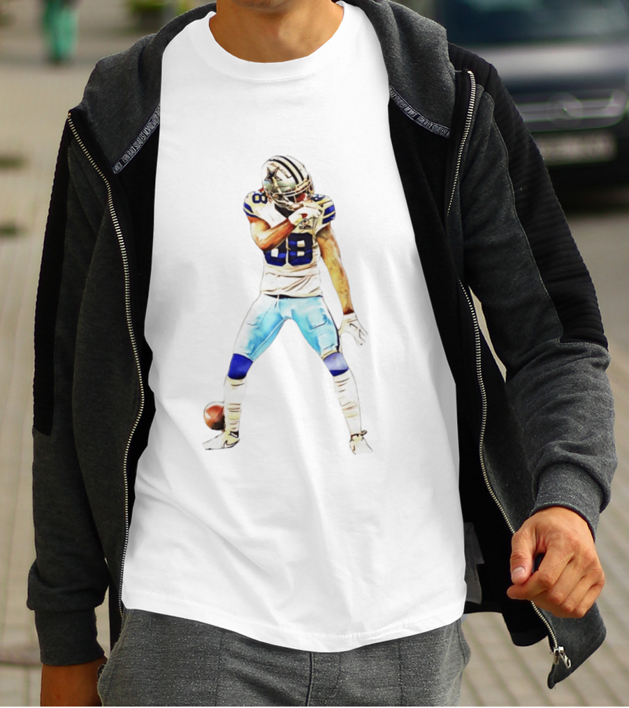 Dallas Cowboys CeeDee Lamb Number 88 Celebration T-Shirt