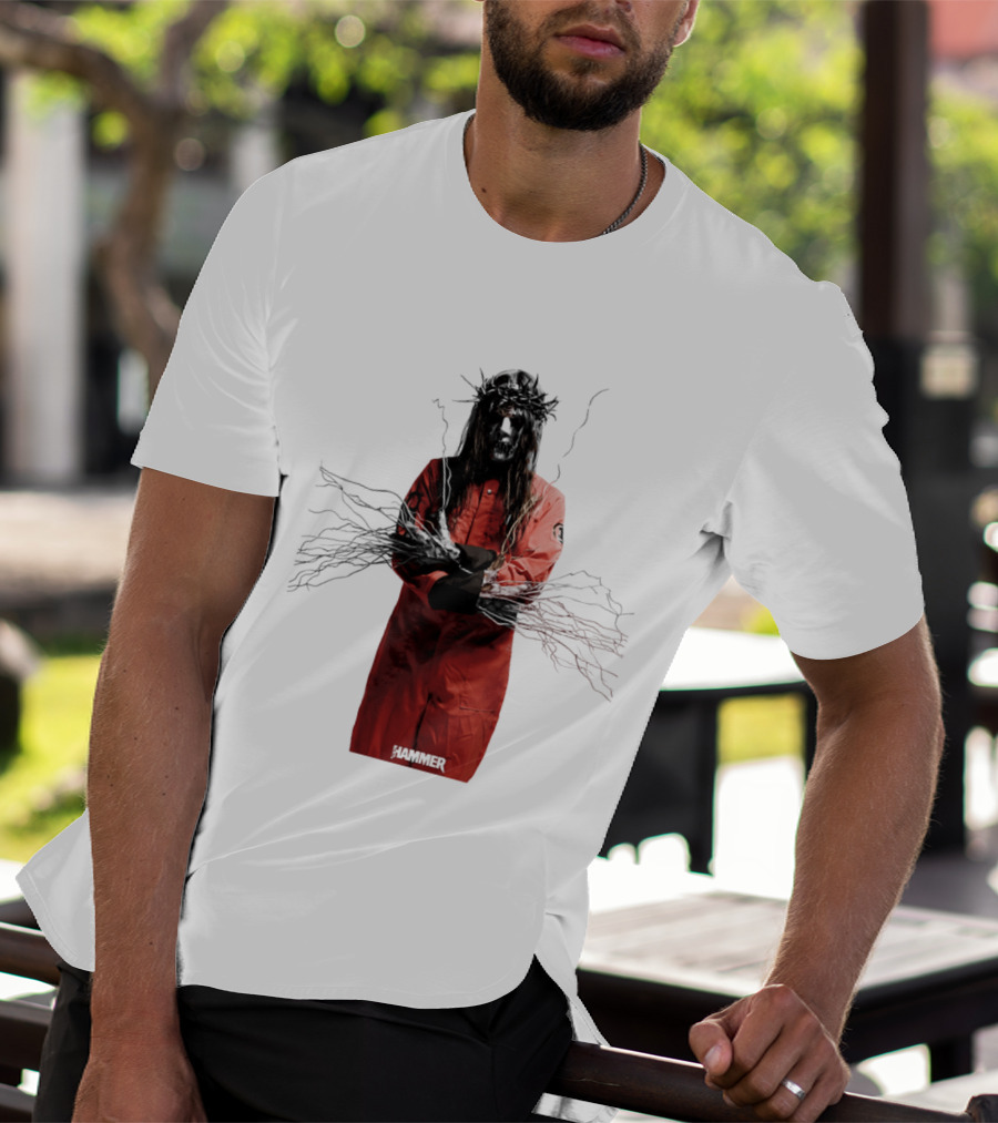 Hammer Joey Jordison Slipknot Red Jumpsuit Roots T-Shirt