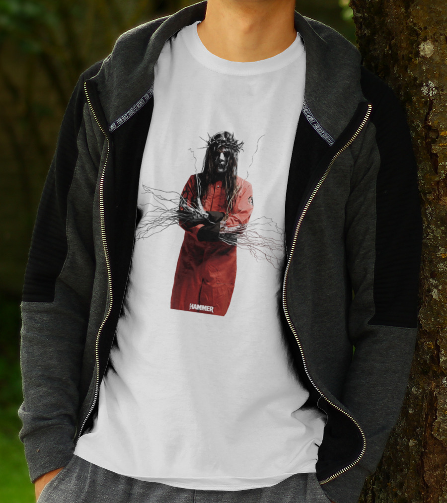 Hammer Joey Jordison Slipknot Red Jumpsuit Roots T-Shirt