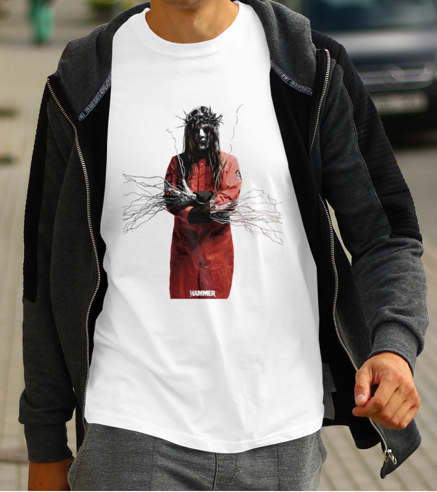 Hammer Joey Jordison Slipknot Red Jumpsuit Roots T-Shirt