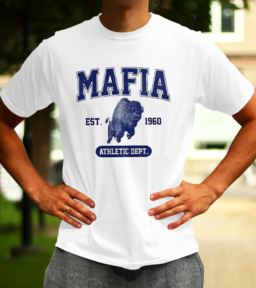 Mafia Buffalo Athletic Dept EST 1960 Sports Team T-Shirt