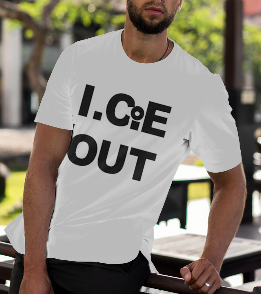 N3on Ryan Garcia I.C.E Out No One Is Illegal On Stolen Land T-Shirt