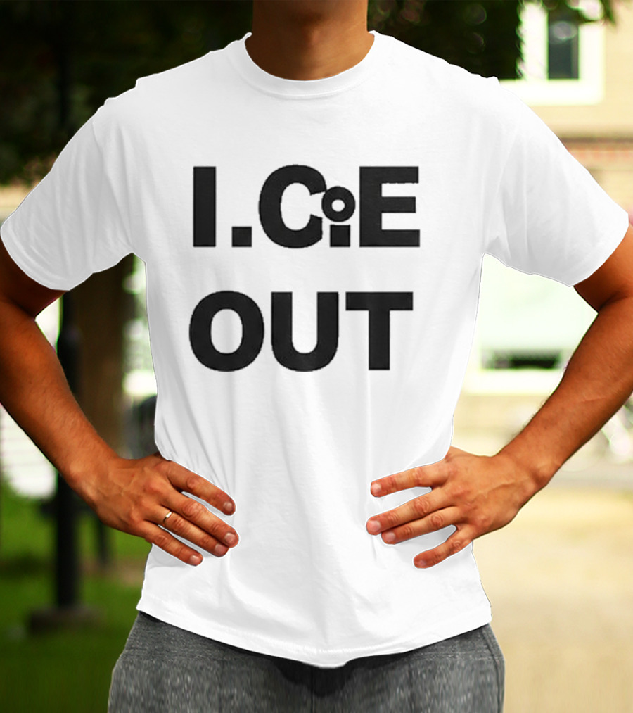N3on Ryan Garcia I.C.E Out No One Is Illegal On Stolen Land T-Shirt