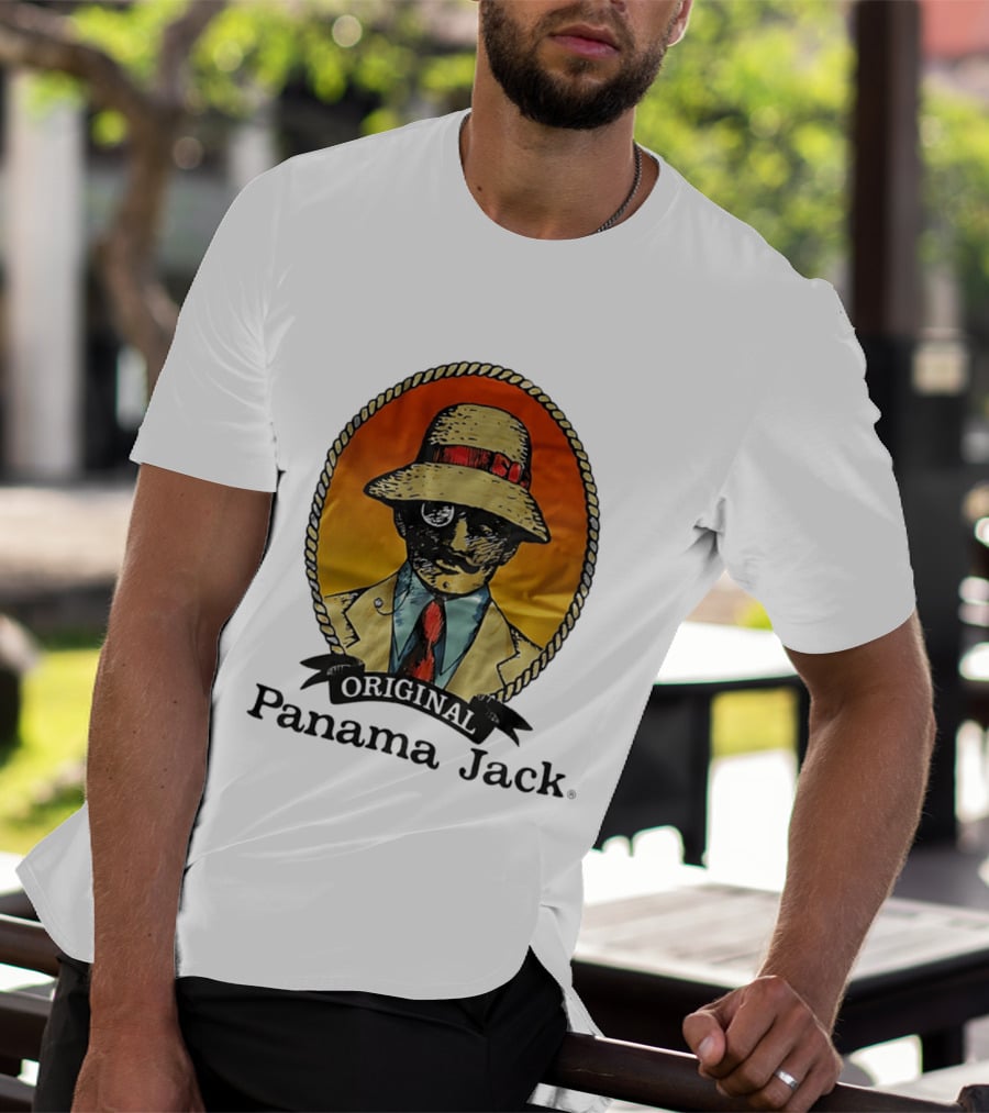 Original Panama Jack Man With Hat And Monocle T-Shirt