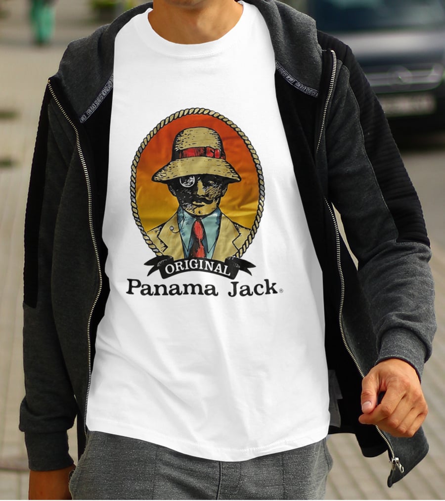 Original Panama Jack Man With Hat And Monocle T-Shirt