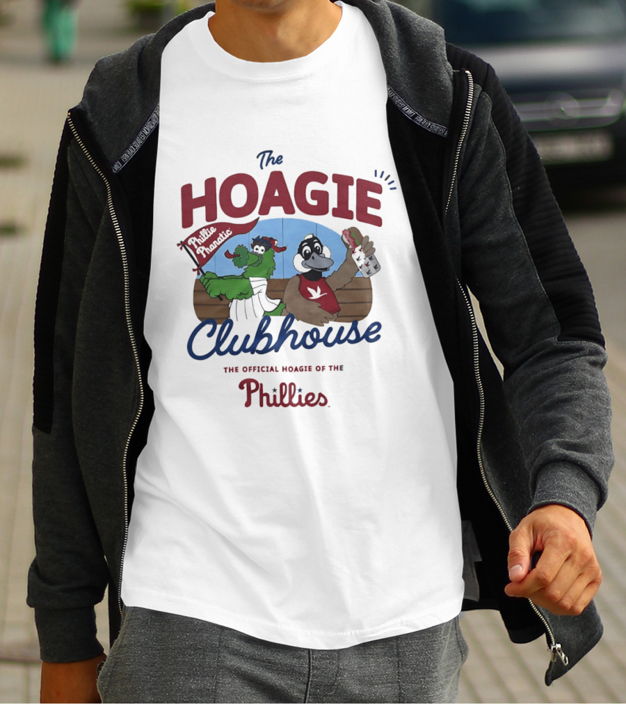 The Hoagie Clubhouse Phillie Phanatic Official Hoagie Of The Phillies T-Shirt