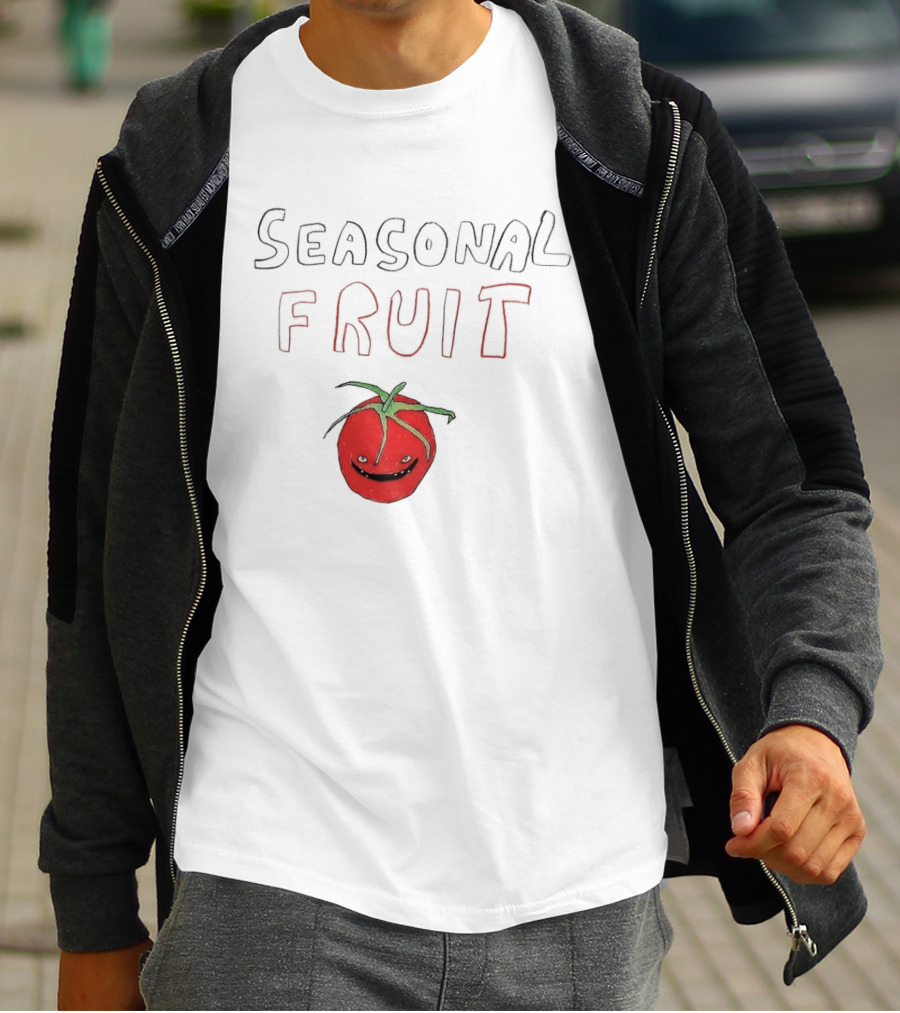 Seasonal Fruit Tomato With Painted Face T-Shirt