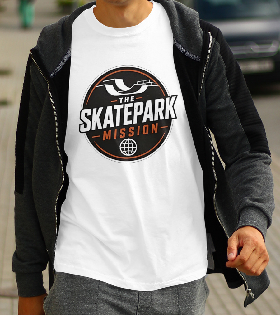 The Skatepark Mission Adventure With Ramp And Globe T-Shirt