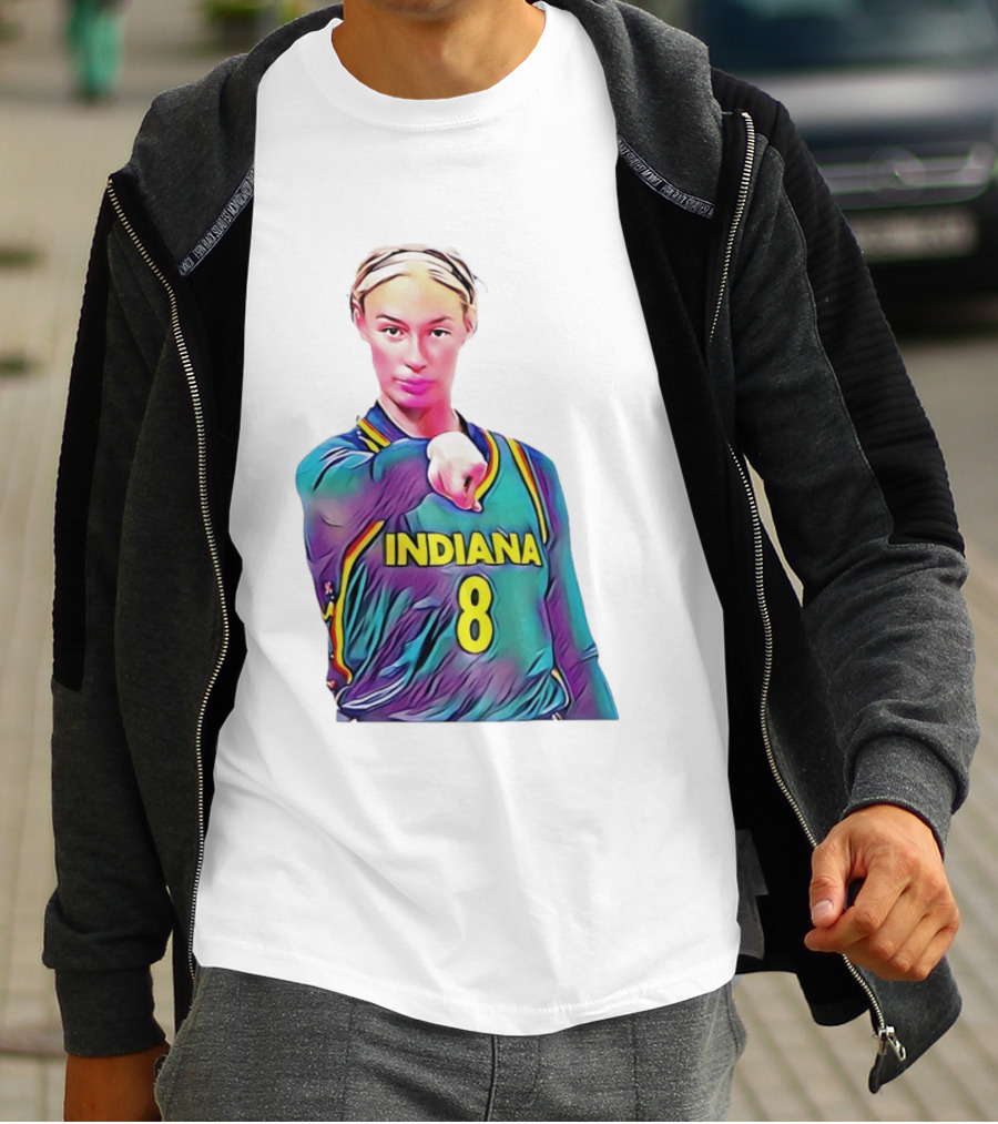 Sophie Cunningham Indiana Number 8 Indiana Fever Basketball Meme T-Shirt