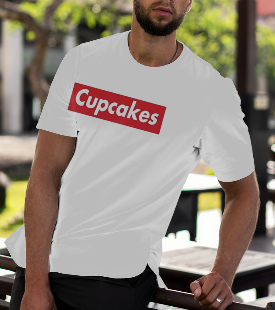 Treat Yourself To Delicious Cupcakes Red Box T-Shirt