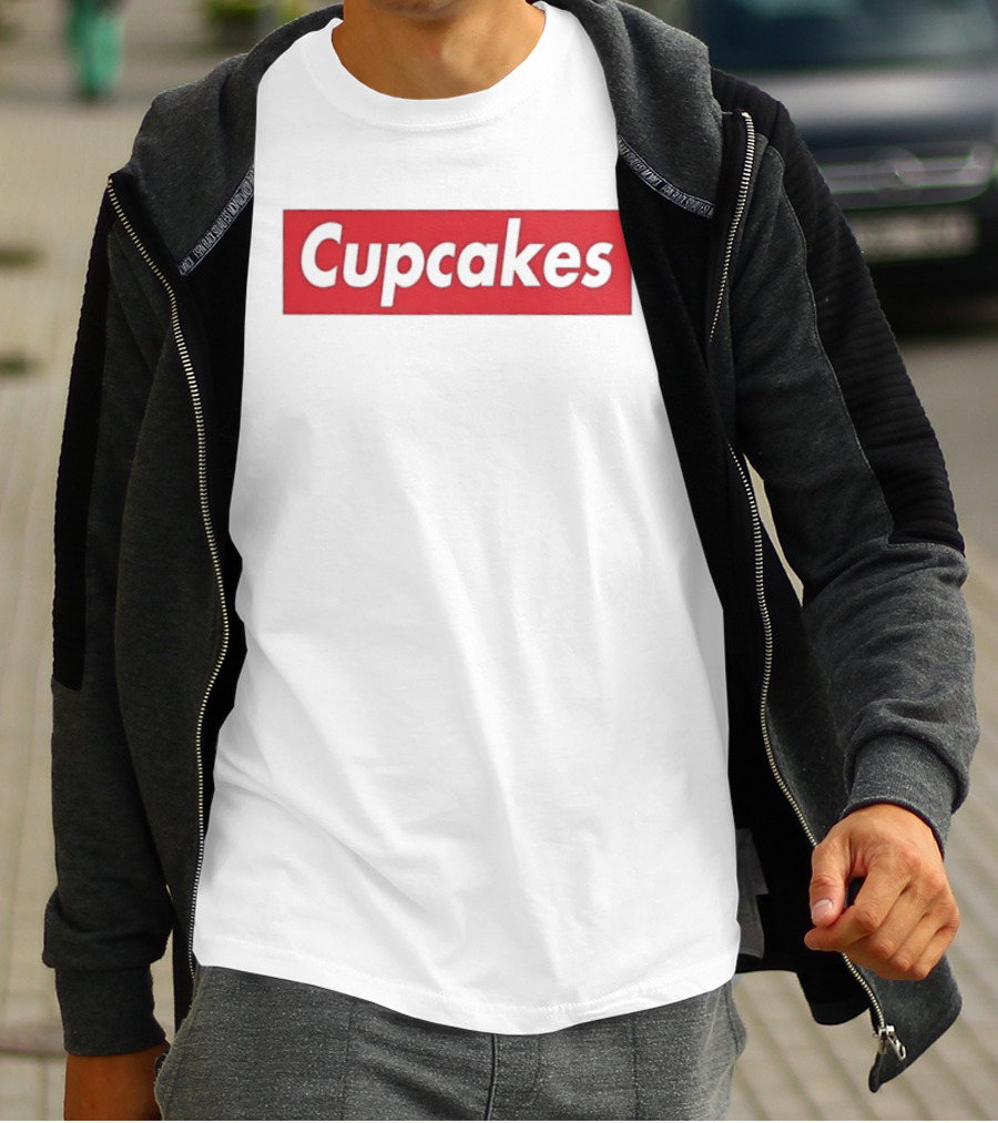Treat Yourself To Delicious Cupcakes Red Box T-Shirt
