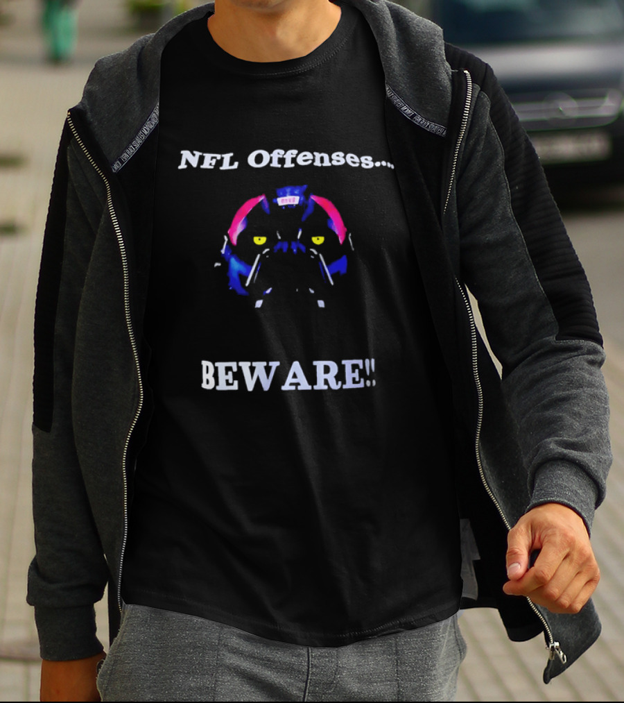NFL Offenses Beware Bulldog T-Shirt