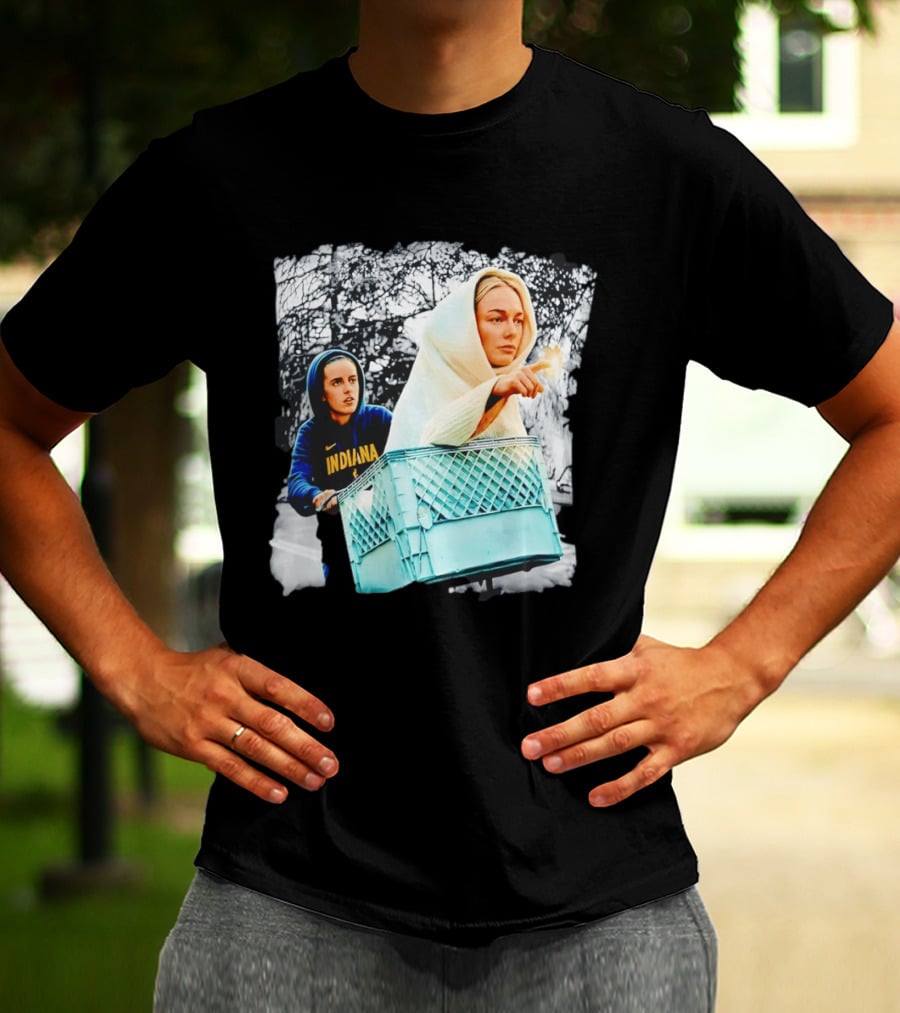 Caitlin Clark Sophie Cunningham ET Indiana Fever Basketball Iconic Movie Mashup 2026 T-Shirt