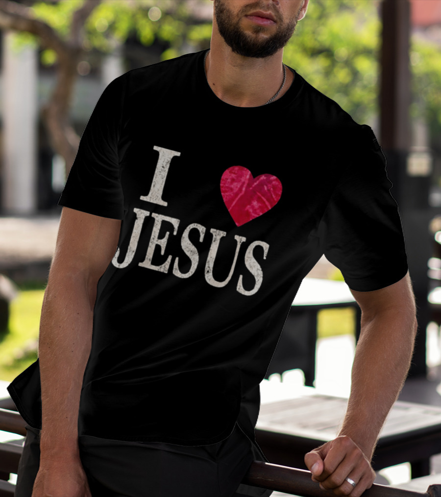 Jessie Bates III I Heart Jesus T-Shirt