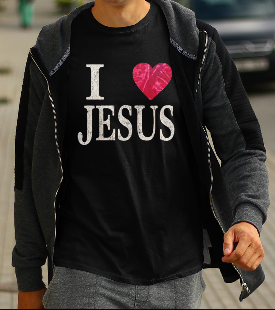 Jessie Bates III I Heart Jesus T-Shirt